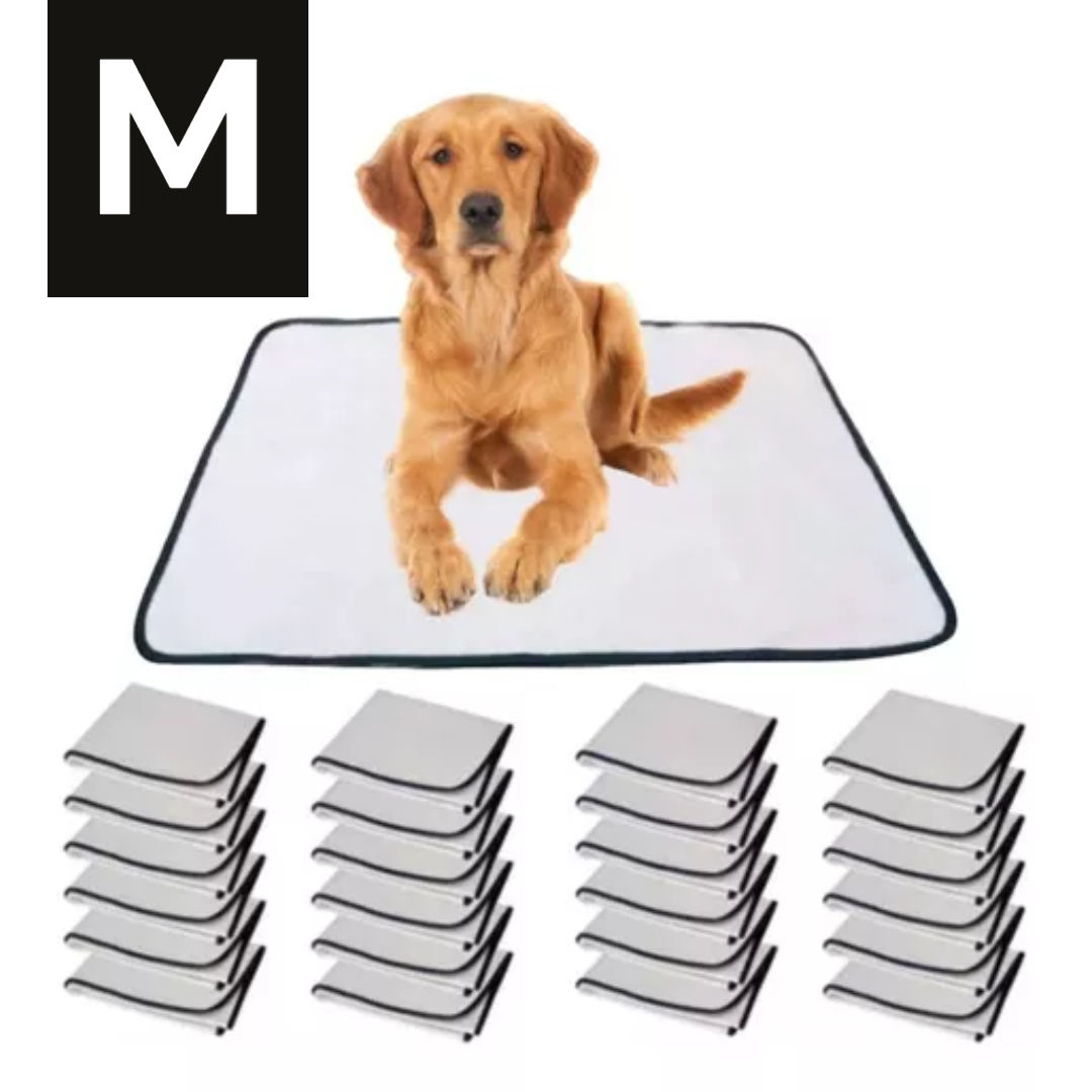 24 Tapetes Internos Lavável Para Cães - Casa Sem Xixi 70x50