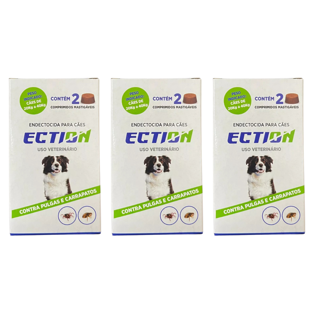 Ection 20-40kg - Caixa com 6 comprimidos