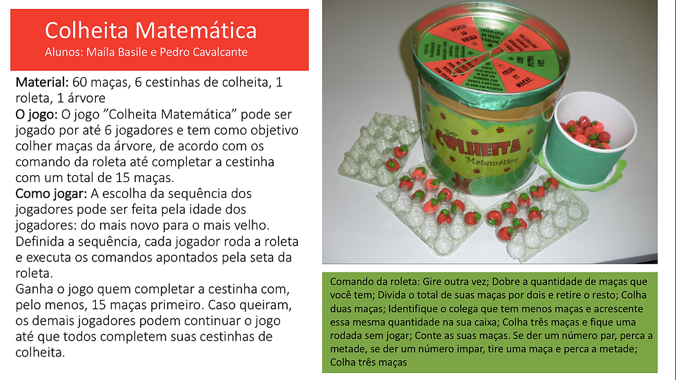 Colheita Matemática