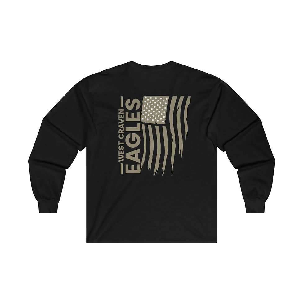 Thumbnail: Military Appreciation Ultra Cotton Long Sleeve Tee