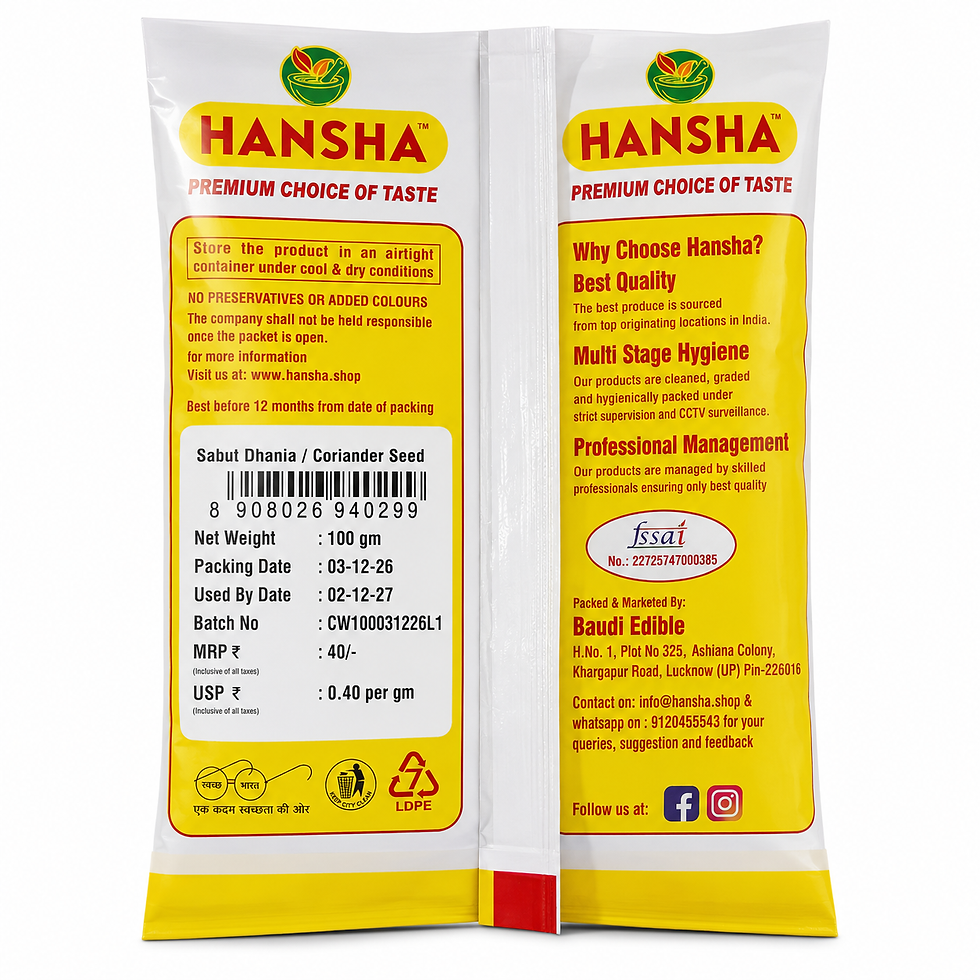 Thumbnail: HANSHA Corirnder seeds 100g