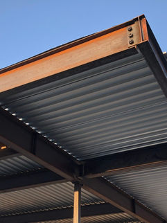 Steel Roof with Metal Decking