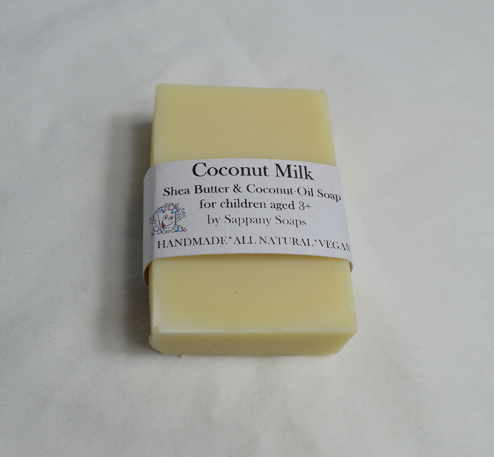 Thumbnail: Coconut Milk Unscented Soap for Children aged 3+