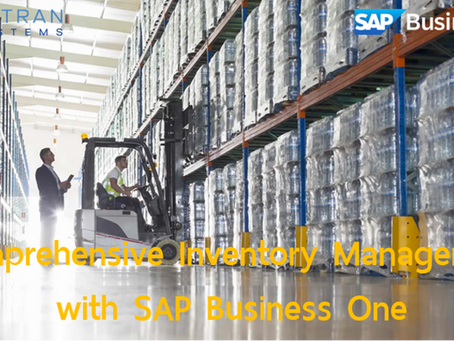 Inventory with SAP Business One