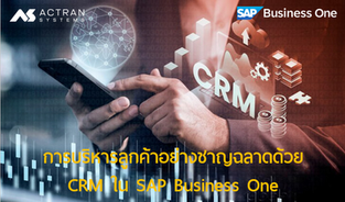 Smarter Customer Management with CRM in SAP Business One