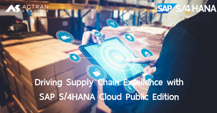 Driving Supply Chain Excellence with SAP S/4HANA Cloud Public Edition