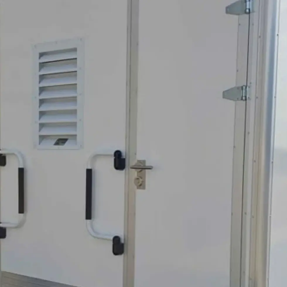 Thumbnail: Compact 2-Station Portable Mobile Toilet Trailer -