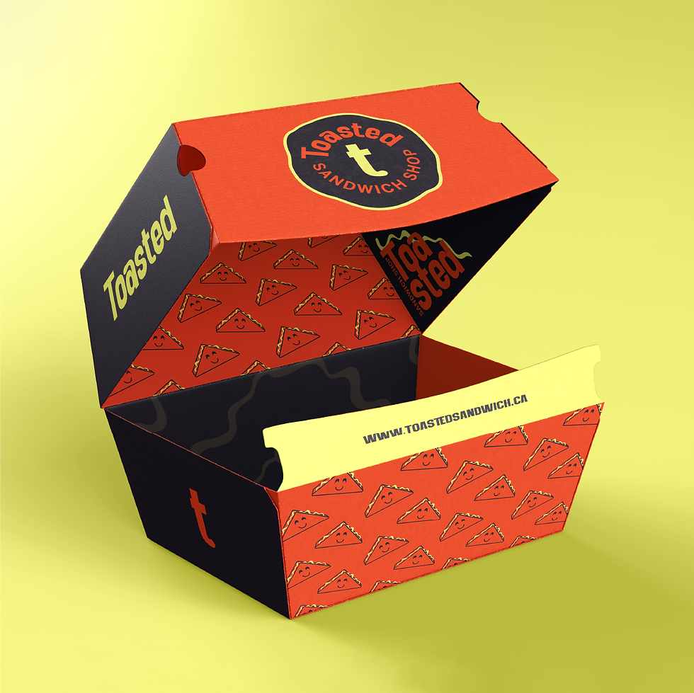 Toasted Brand Instagram Post.