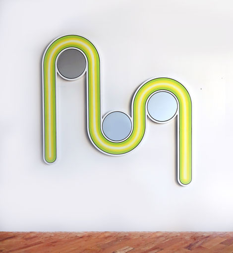 Collectable art shaped canvas
