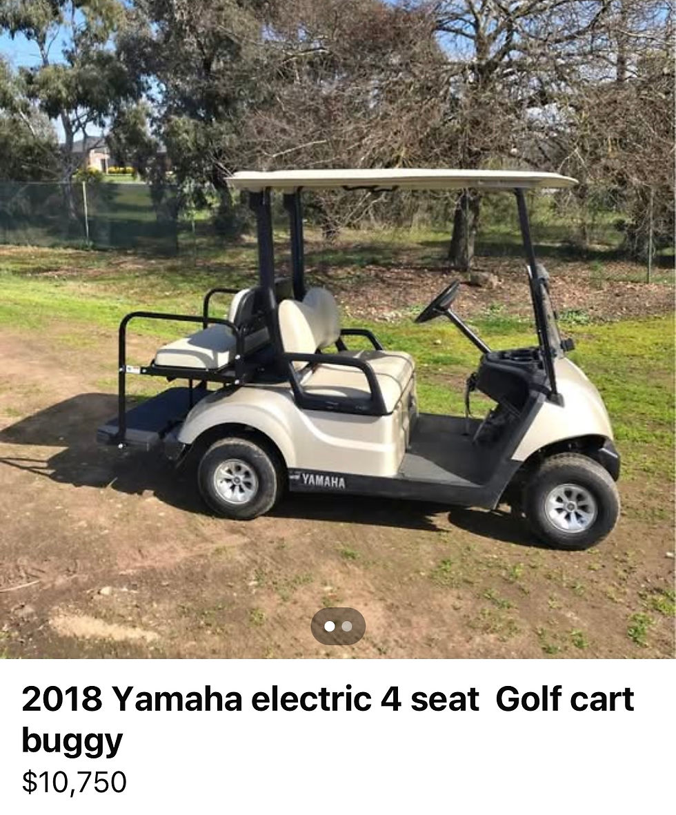 Yamaha 4 seat / tray