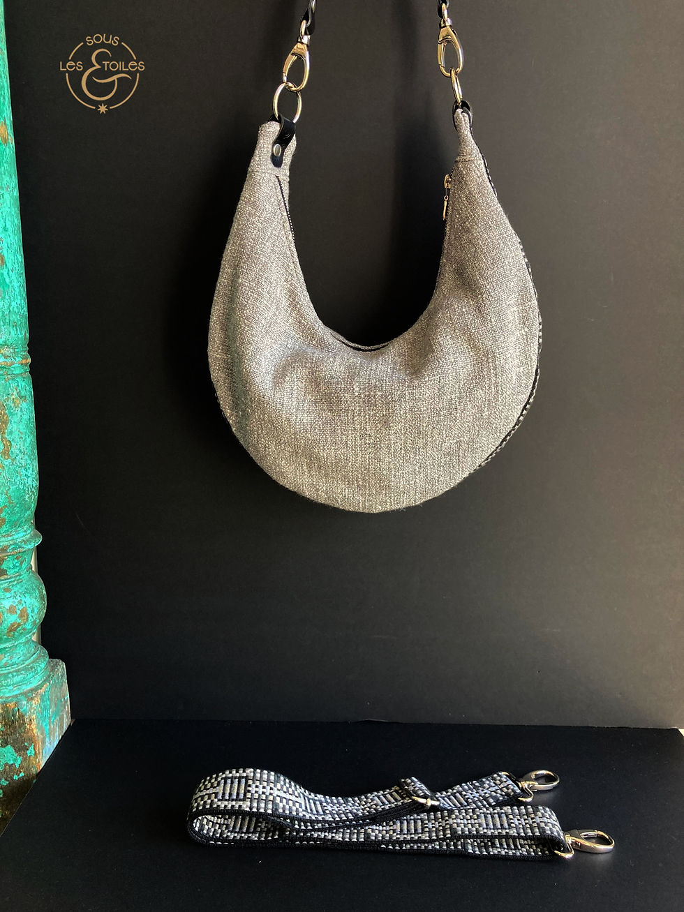Miniature : Modèle Lune dans les tons gris