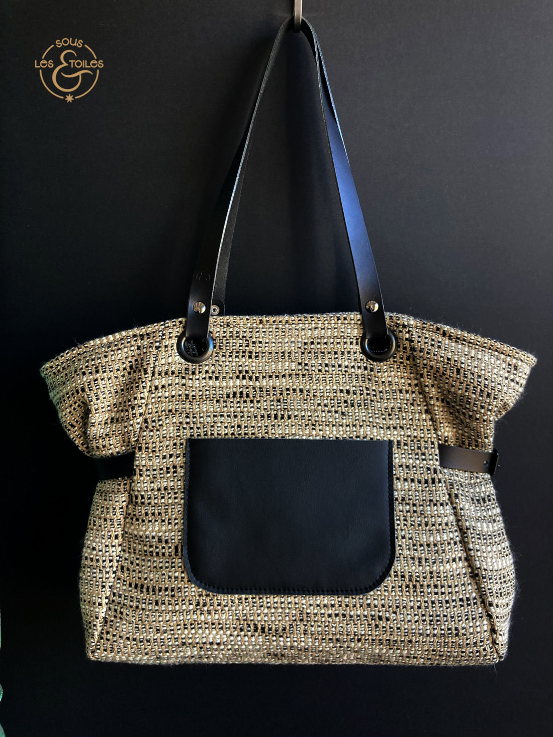 Modèle Libra noir et beige