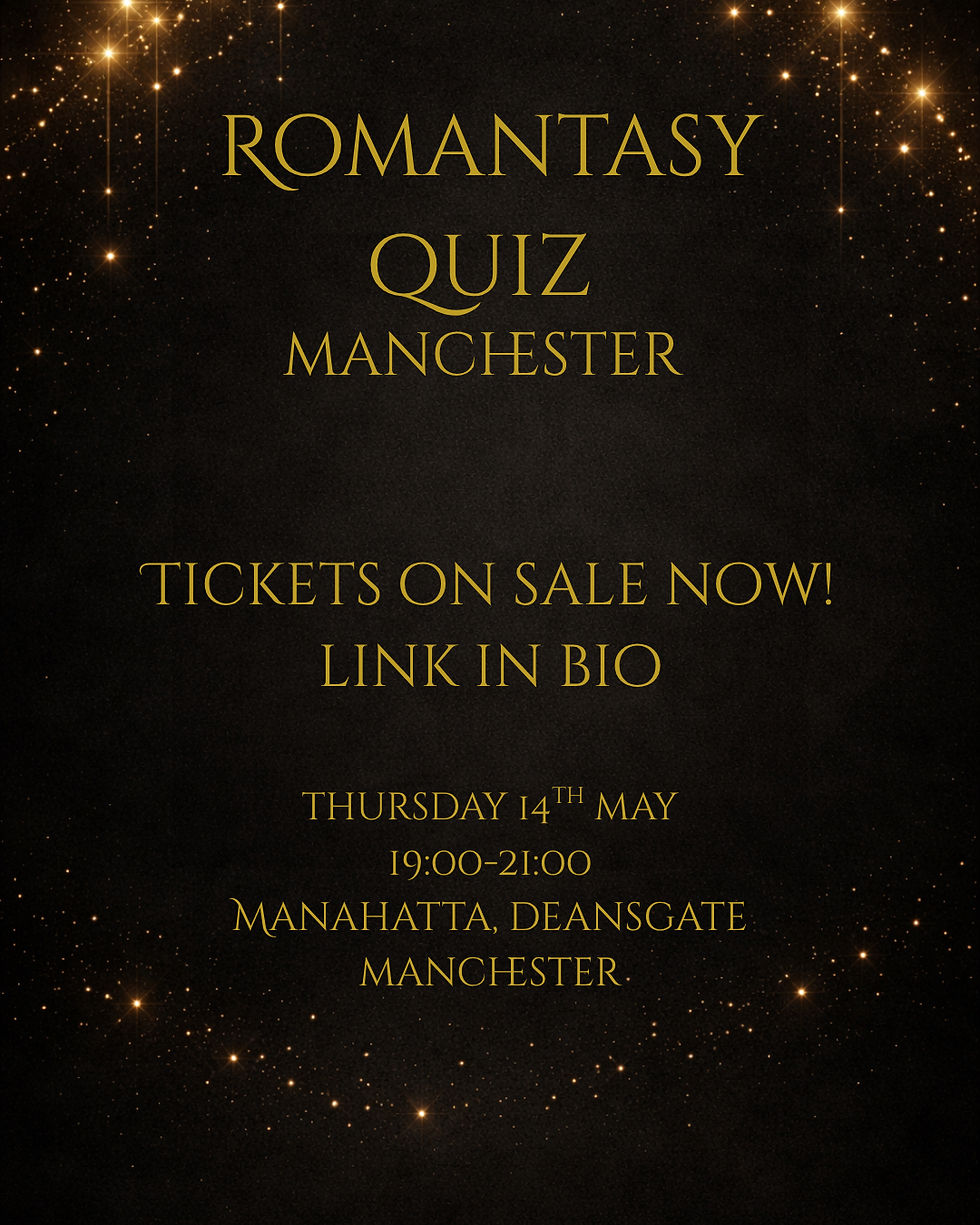 Romantasy Quiz👑⚔️- Manchester