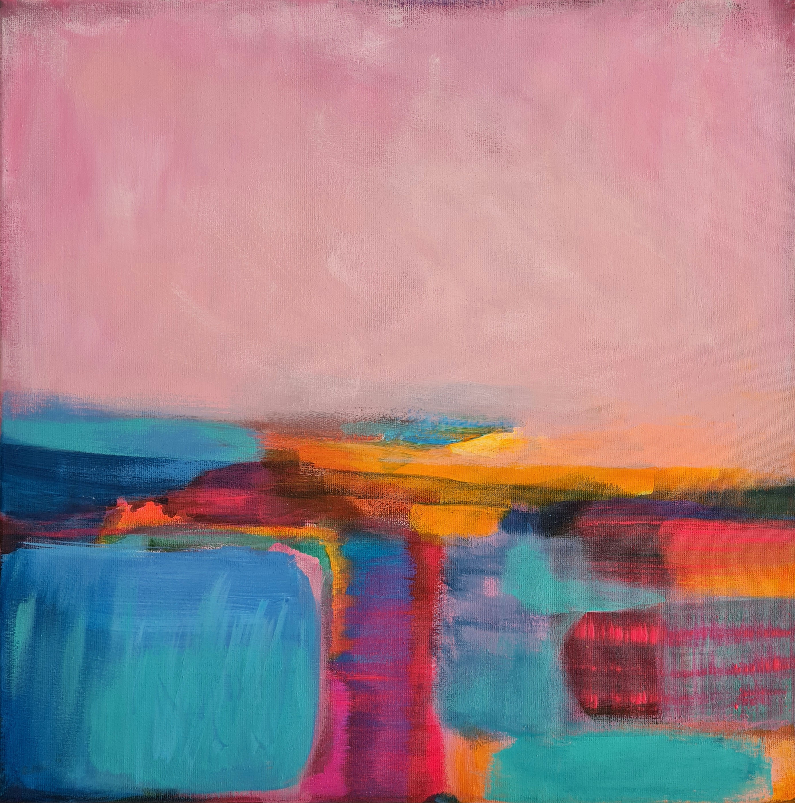 Pink Velvet - 40x40cm