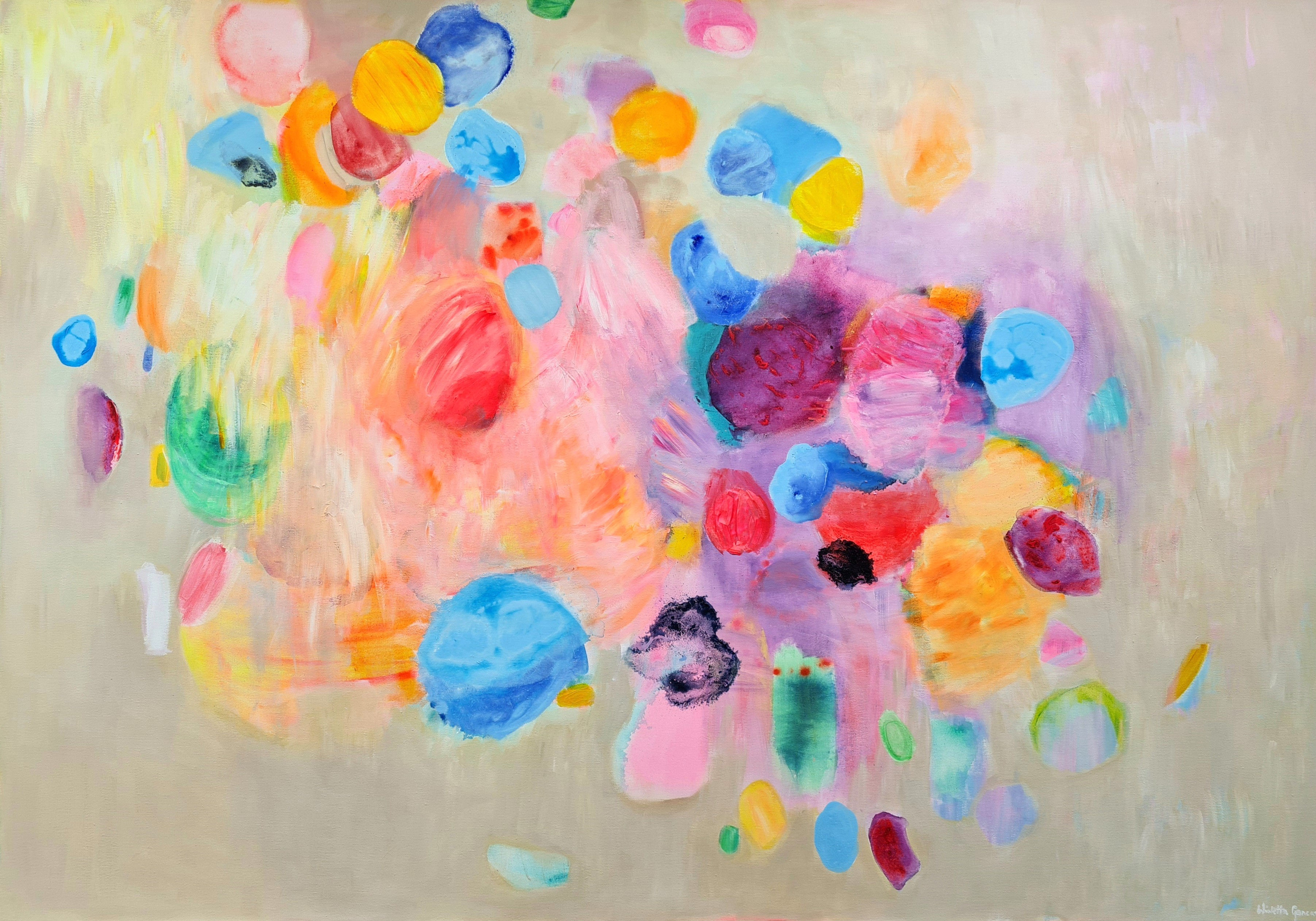 Dancing in Flowers - 170x120cm