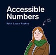 Accessible Numbers podcast logo
