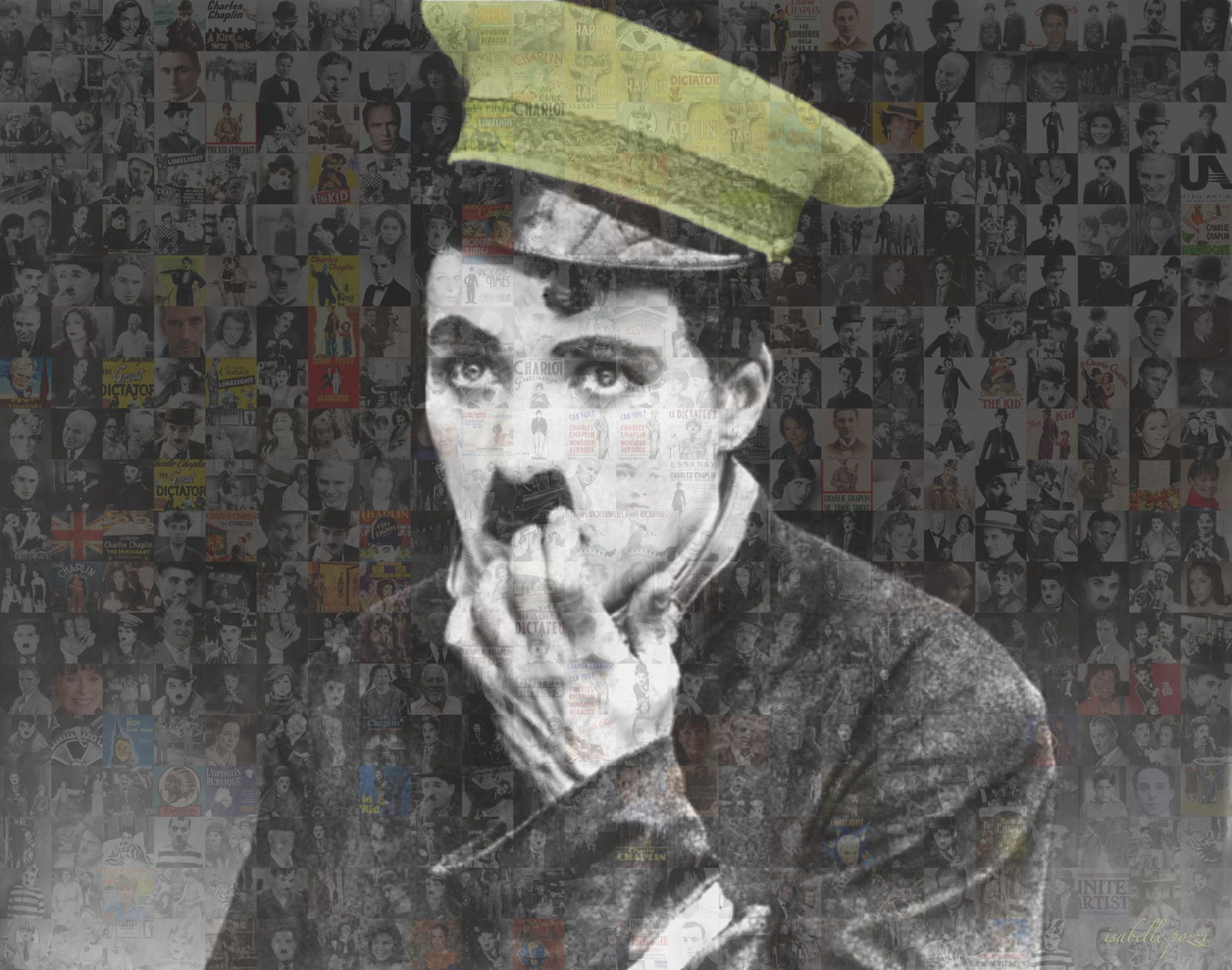 Charlie Chaplin - Green cap