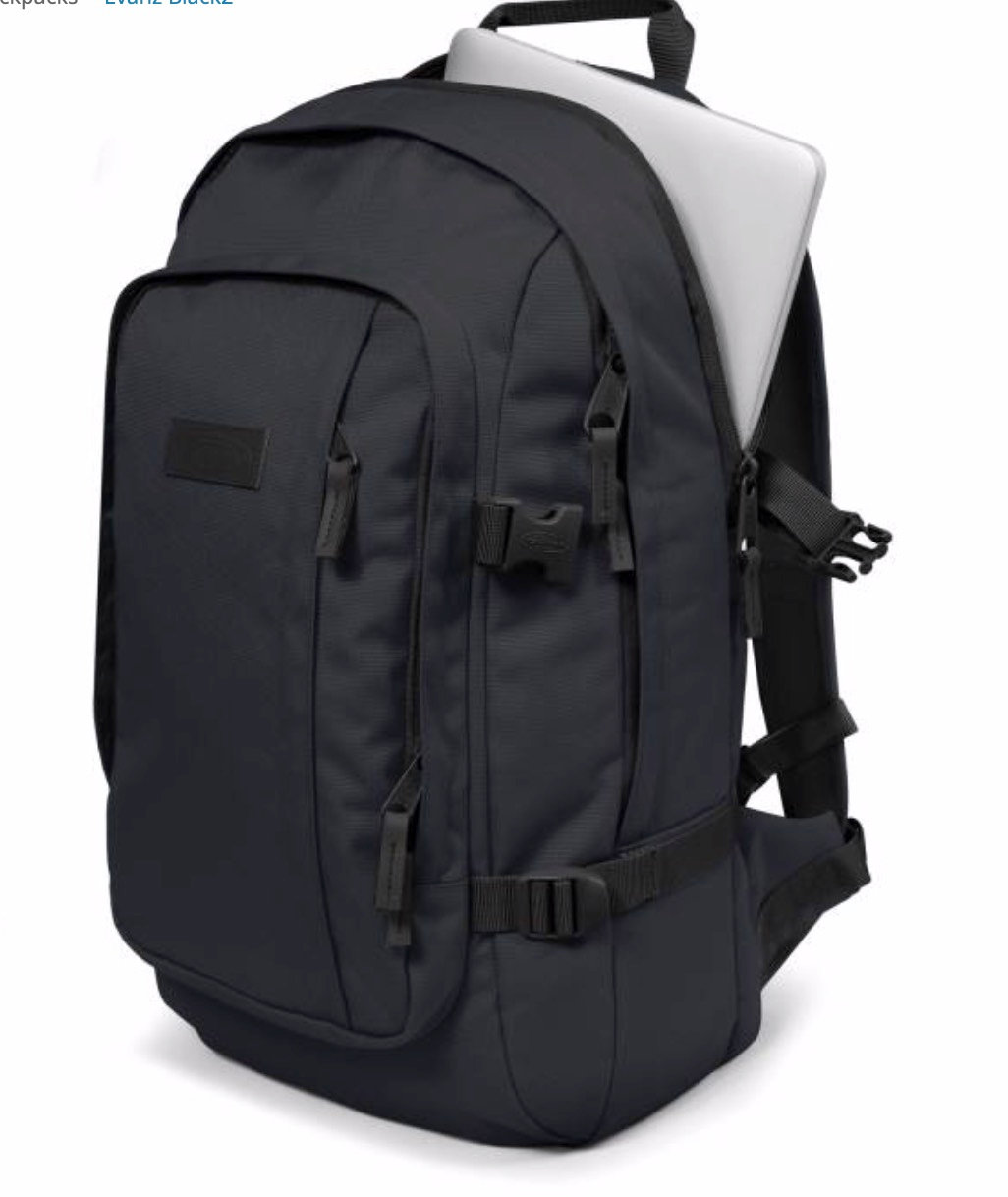 eastpak evanz black 2
