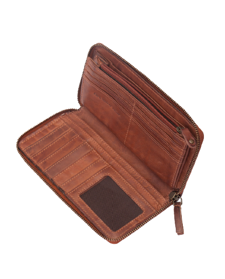 BIBA - Large flap wallet Kansas - Tan 1