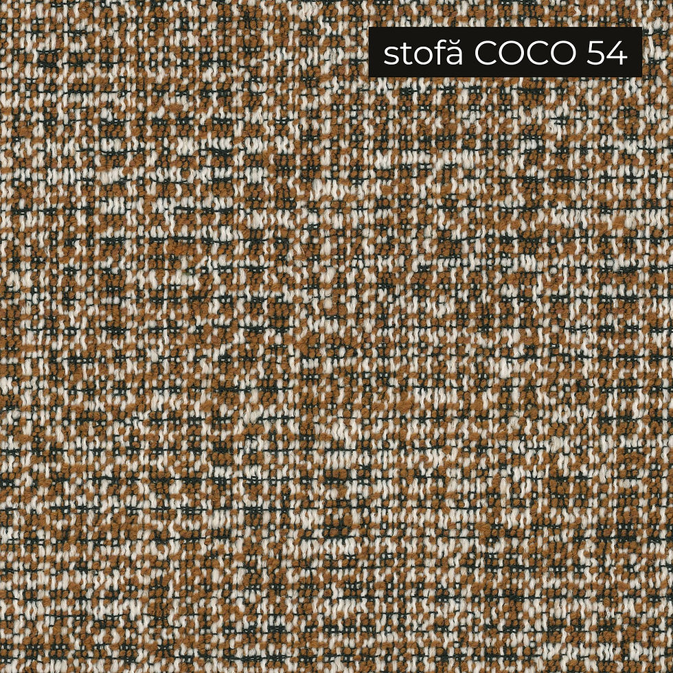 Miniatură: Pat tapiţat AURA cu ladă și somieră rabatabilă inclusă, stofa COCO