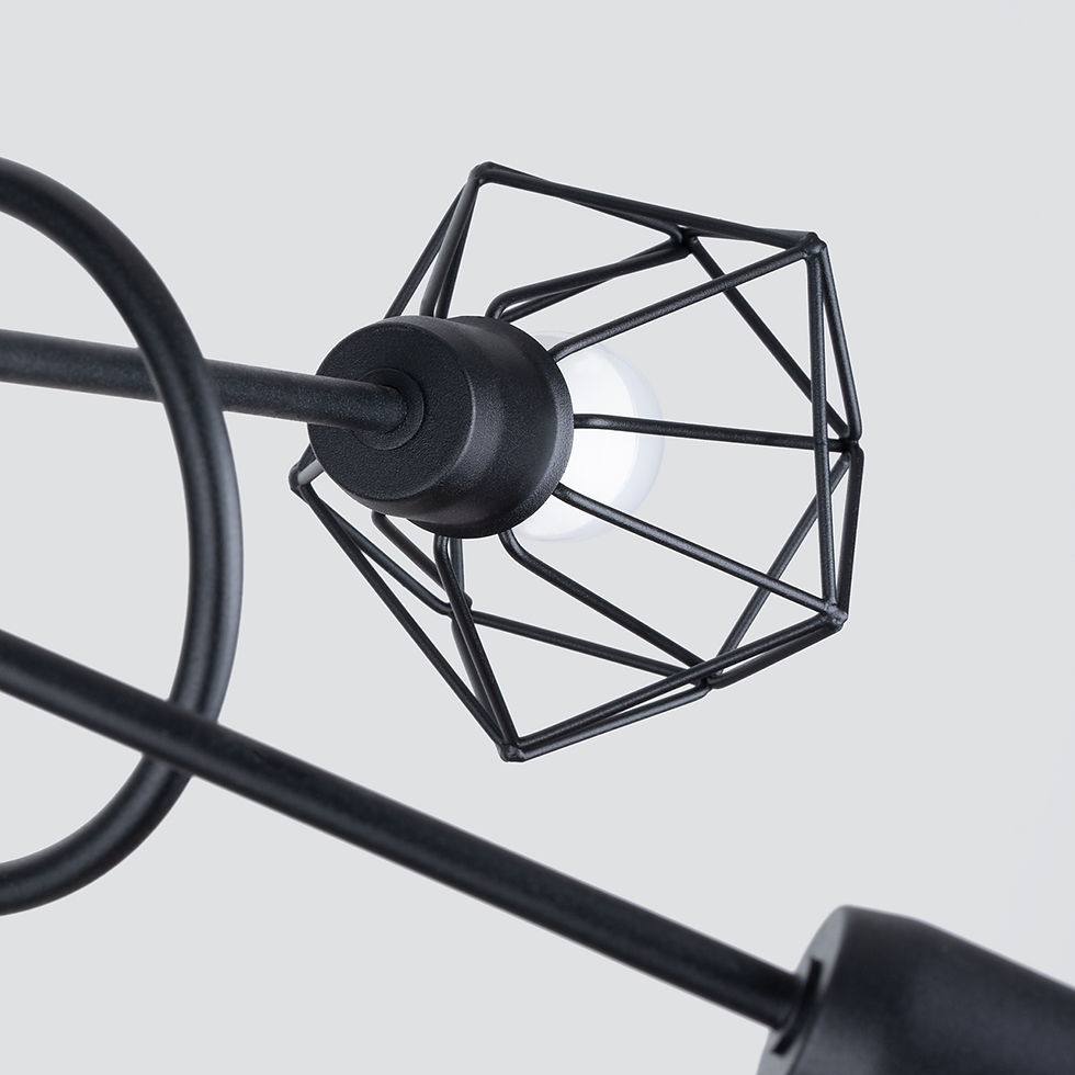 Miniatură: Lustră ARTEMIS 5S negru