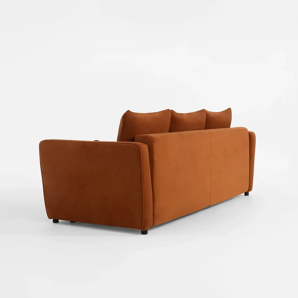 Miniatură: Canapea 3 locuri extensibilă cu spațiu depozitare ANDORA, model personalizabil