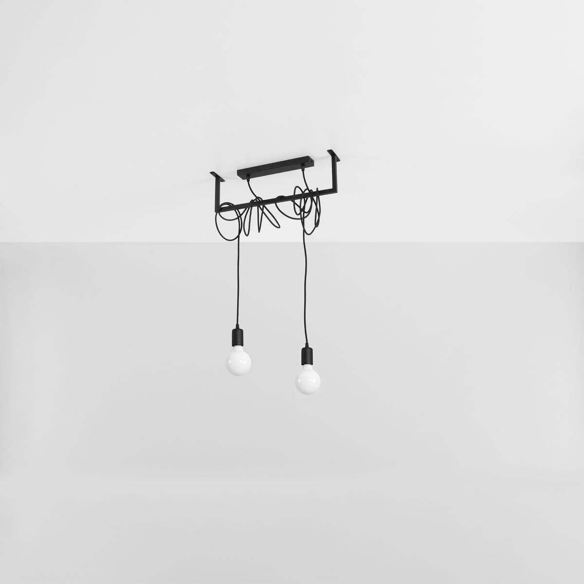 Lustră SALAMANCA 2 negru