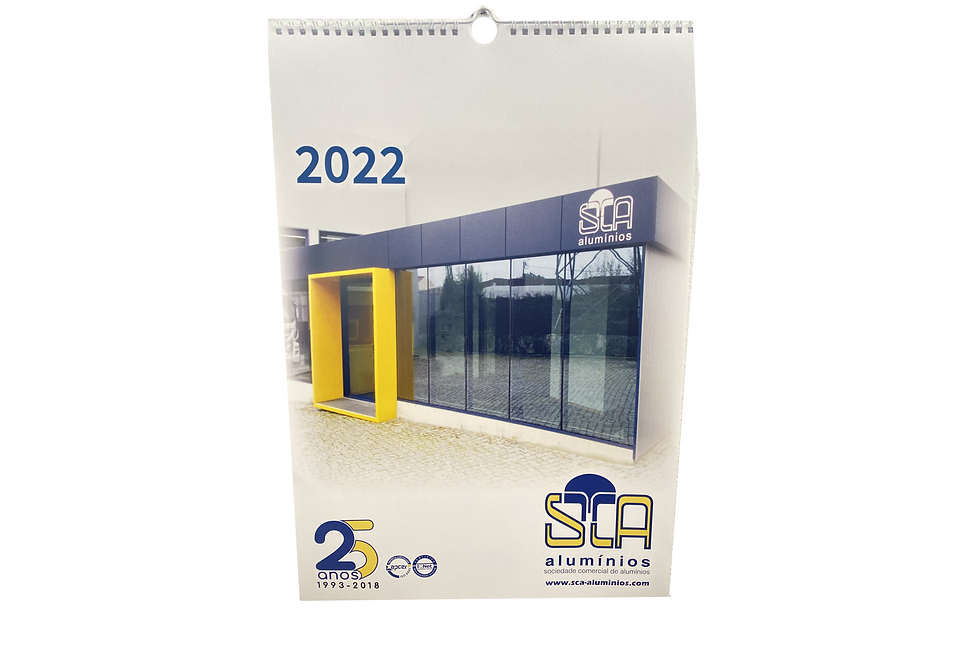 Calendário Parede 2022 SCA