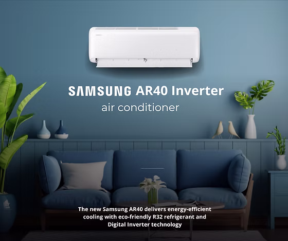 24K BTU Samsung AR40 - Windfree