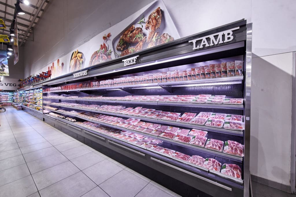 8 Foot 3 Row Upright Meat Chiller (Self-contained Plug n Play)