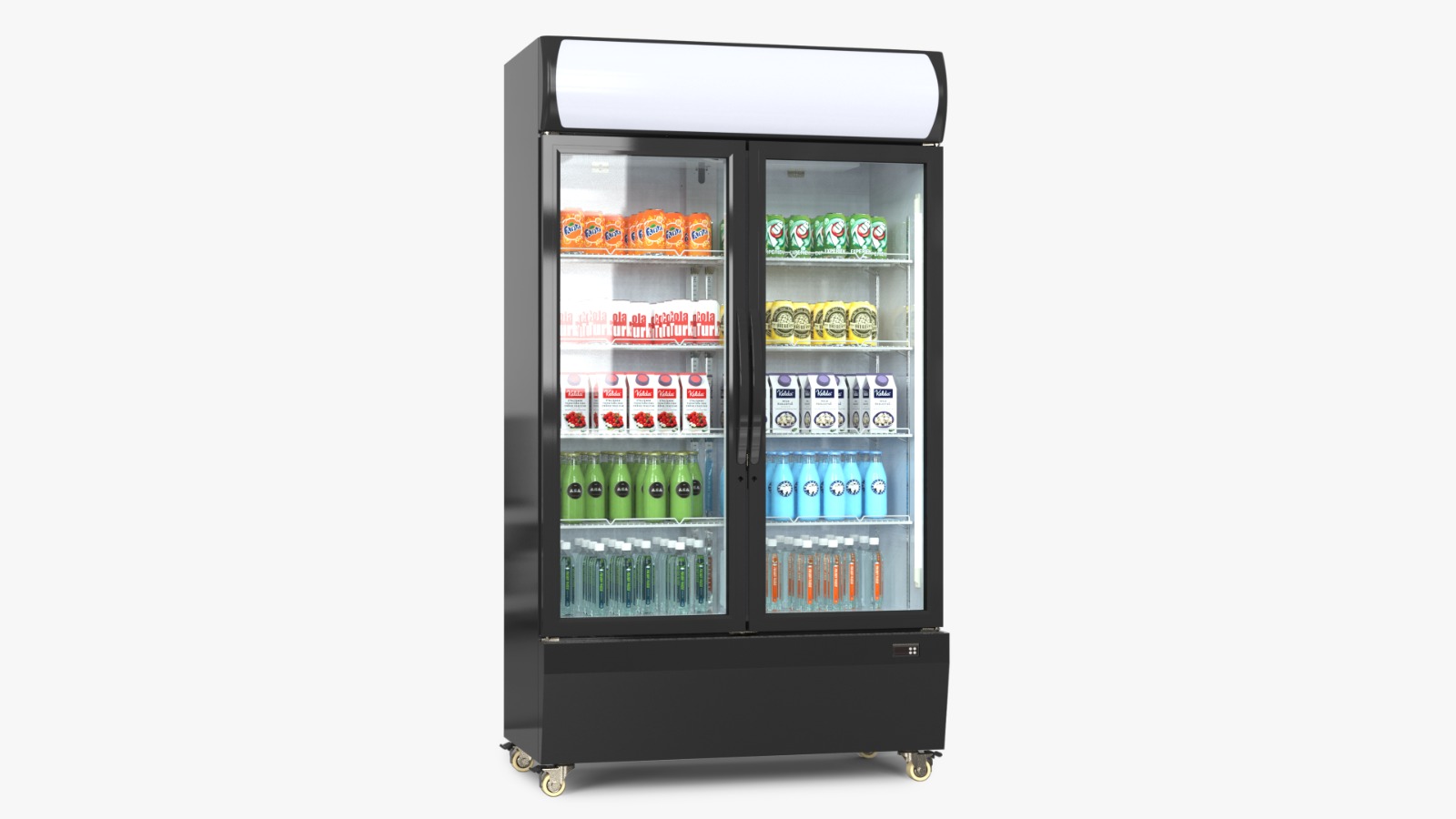 3 Door - 1070L Grandé-Lite Bottle Cooler