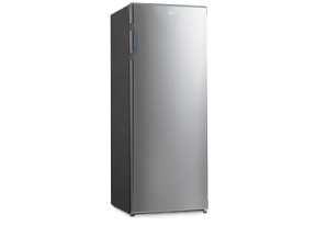 Midea 160L UPRIGHT FREEZER - STAINLESS STEEL