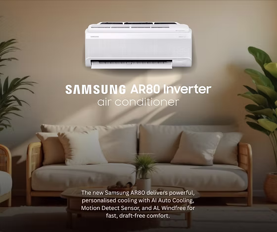 24K BTU Samsung AR80 - Windfree