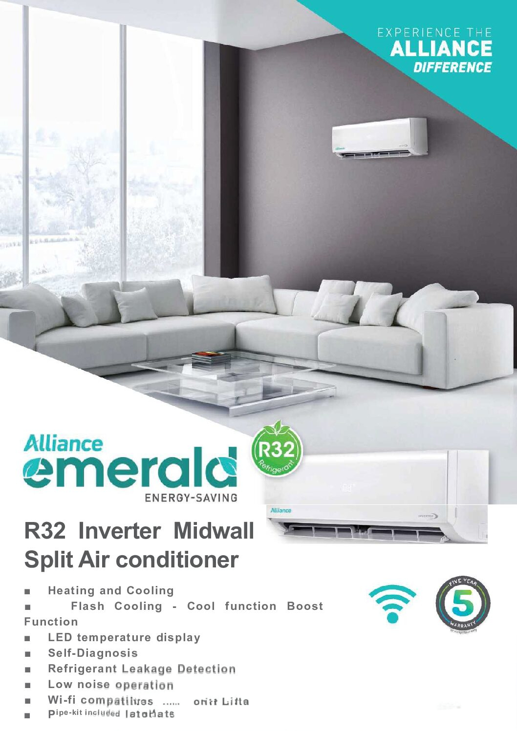 24K BTU Alliance Emerald - R32 Inverter