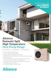 Alliance 3.5Kw DOMESTIC HIGH TEMP HEAT PUMP