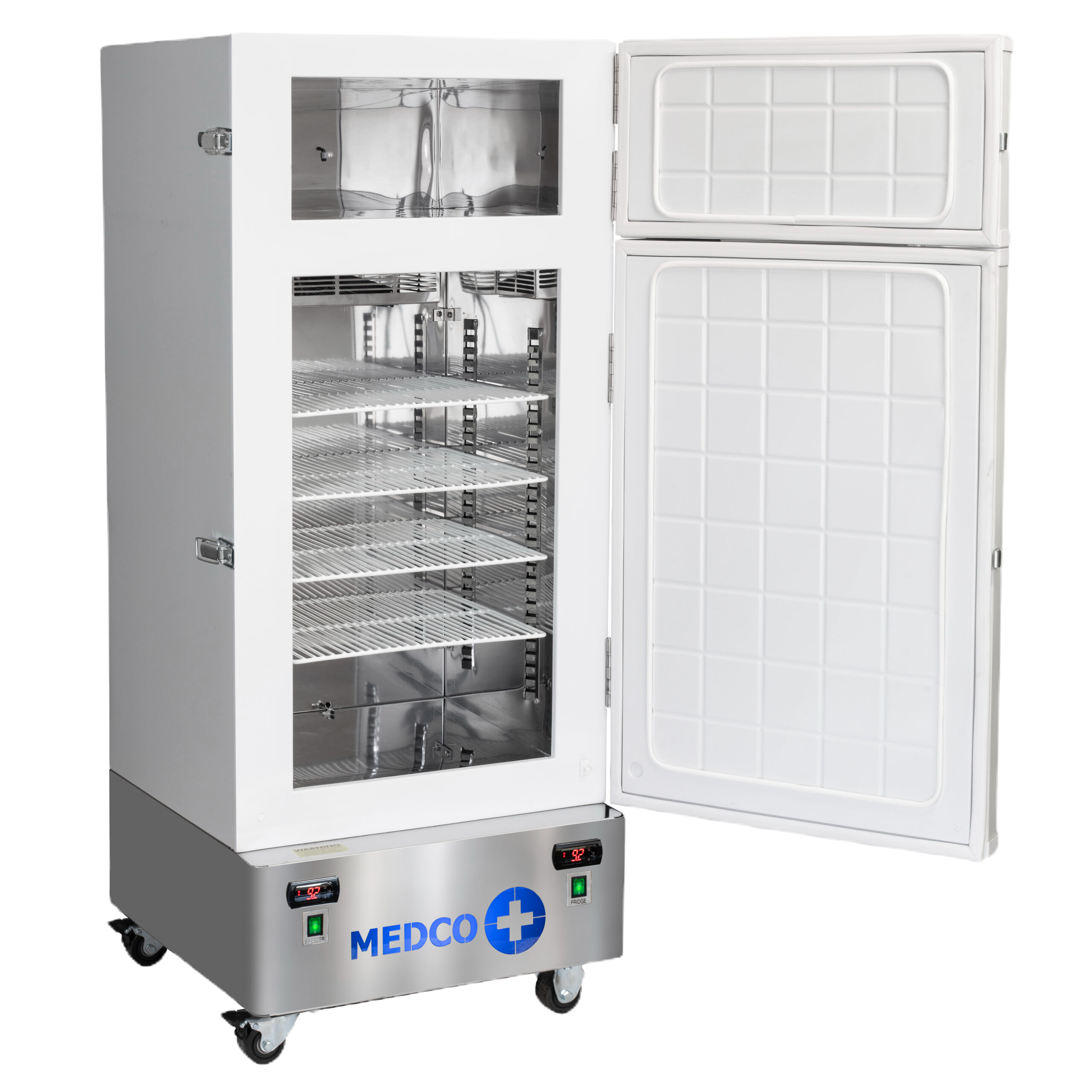 288L vaccine fridge with 48L ice pack freezer compartment