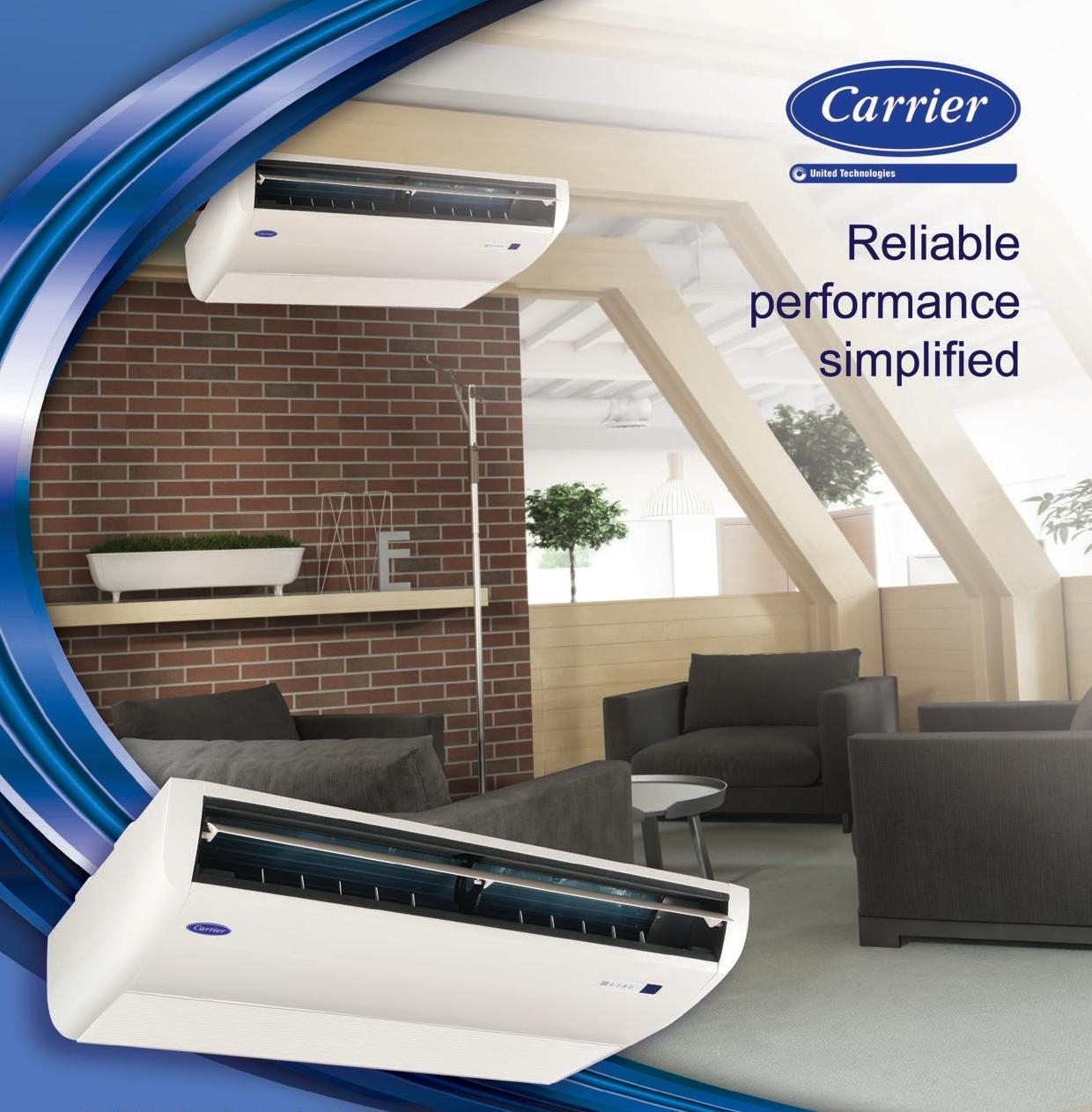 60K BTU Carrier Carrier fixed-speed Under Ceiling