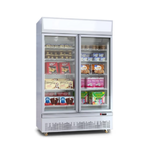2 Door (800L) Grandé-Lite Glass Door Freezer