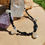 Thumbnail: Obsidian, Snowflake Obsidian, Rutilized Quartz Anklet
