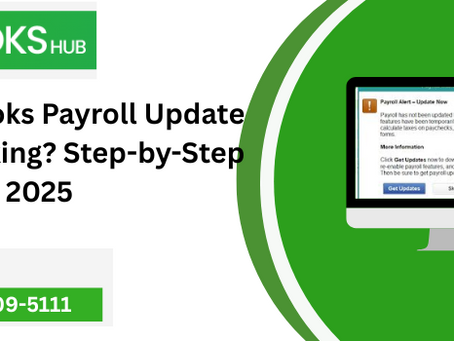 QuickBooks Payroll Update Not Working? Step-by-Step Fix Guide 2025