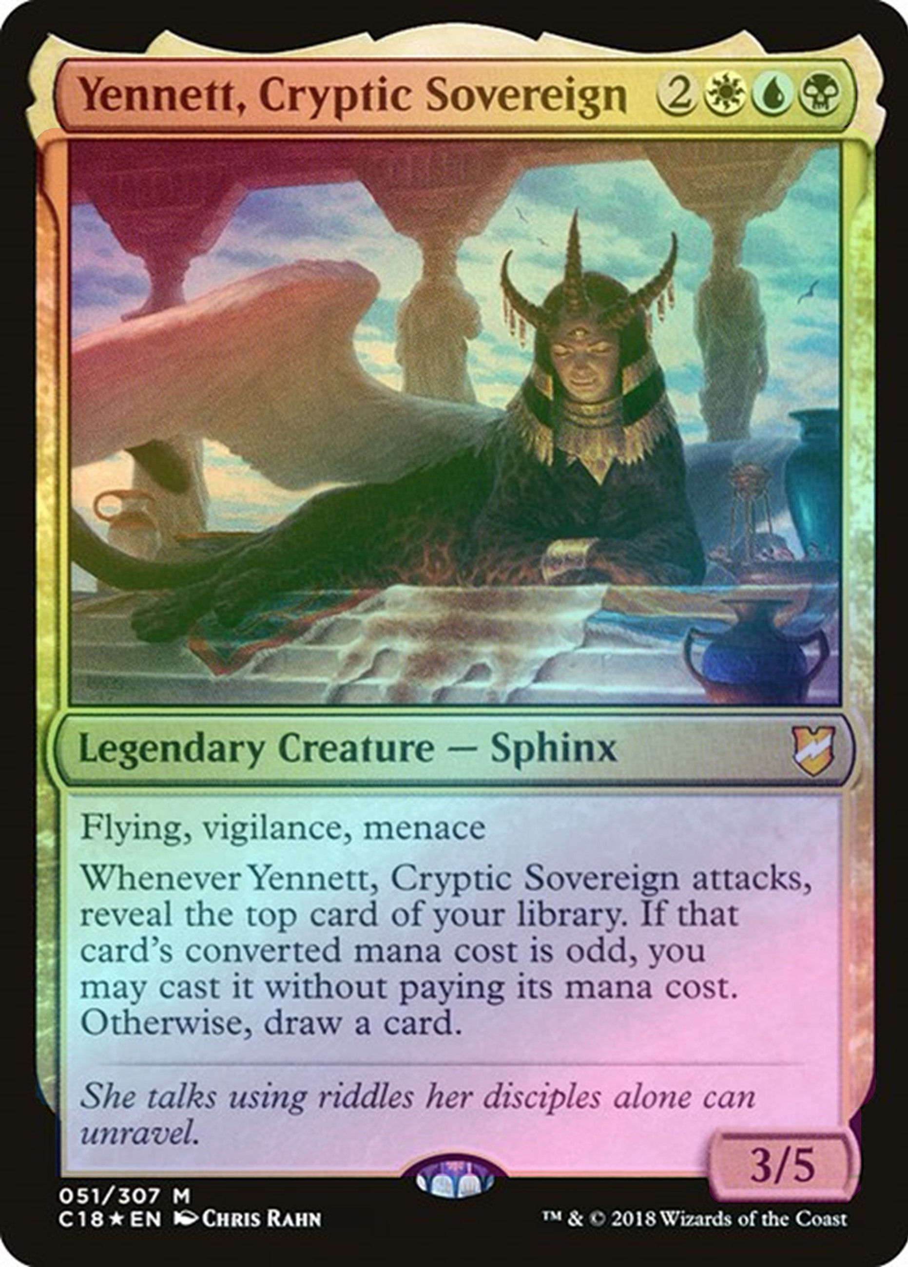 Yennett, Cryptic Sovereign Foil