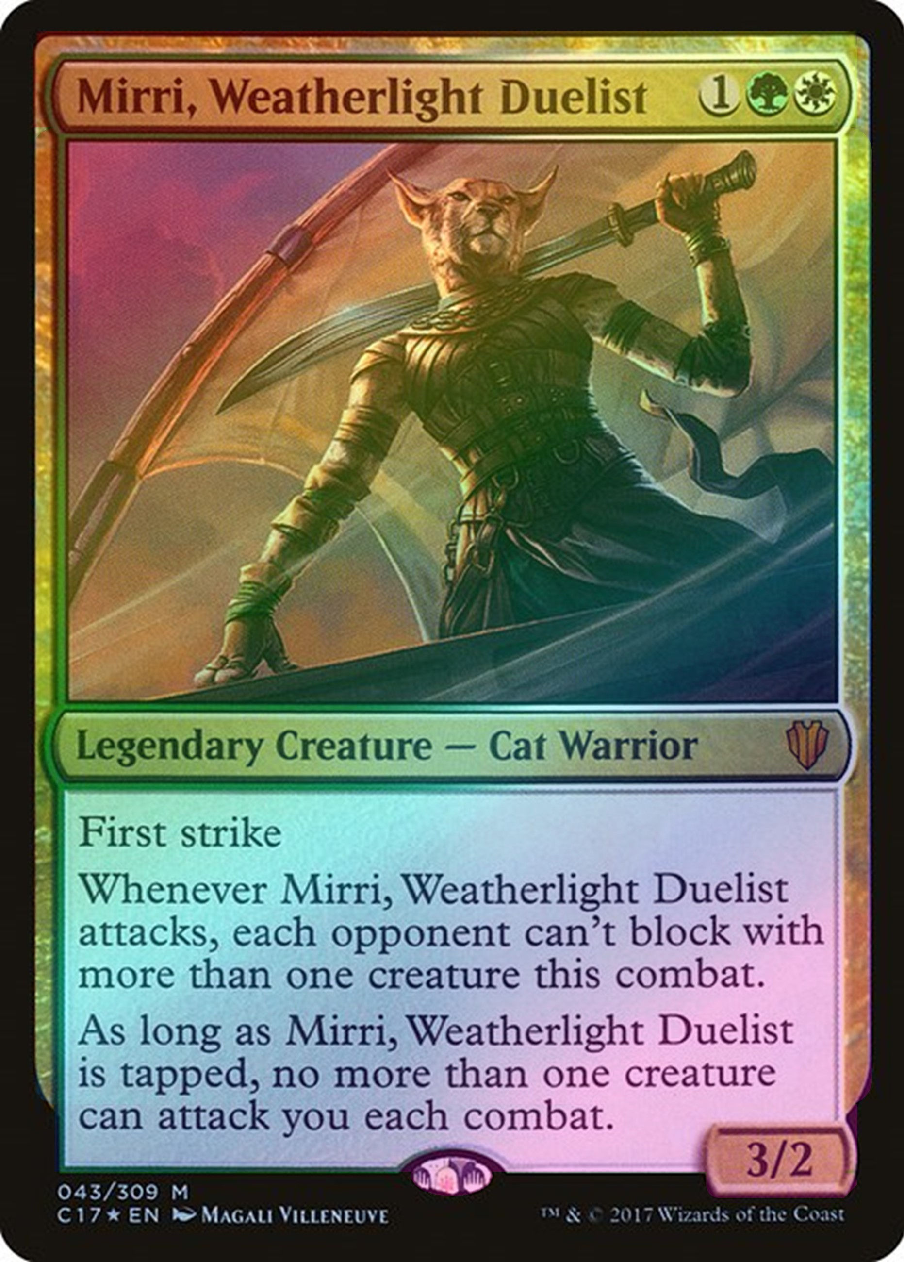 Mirri, Weatherlight Duelist FOIL