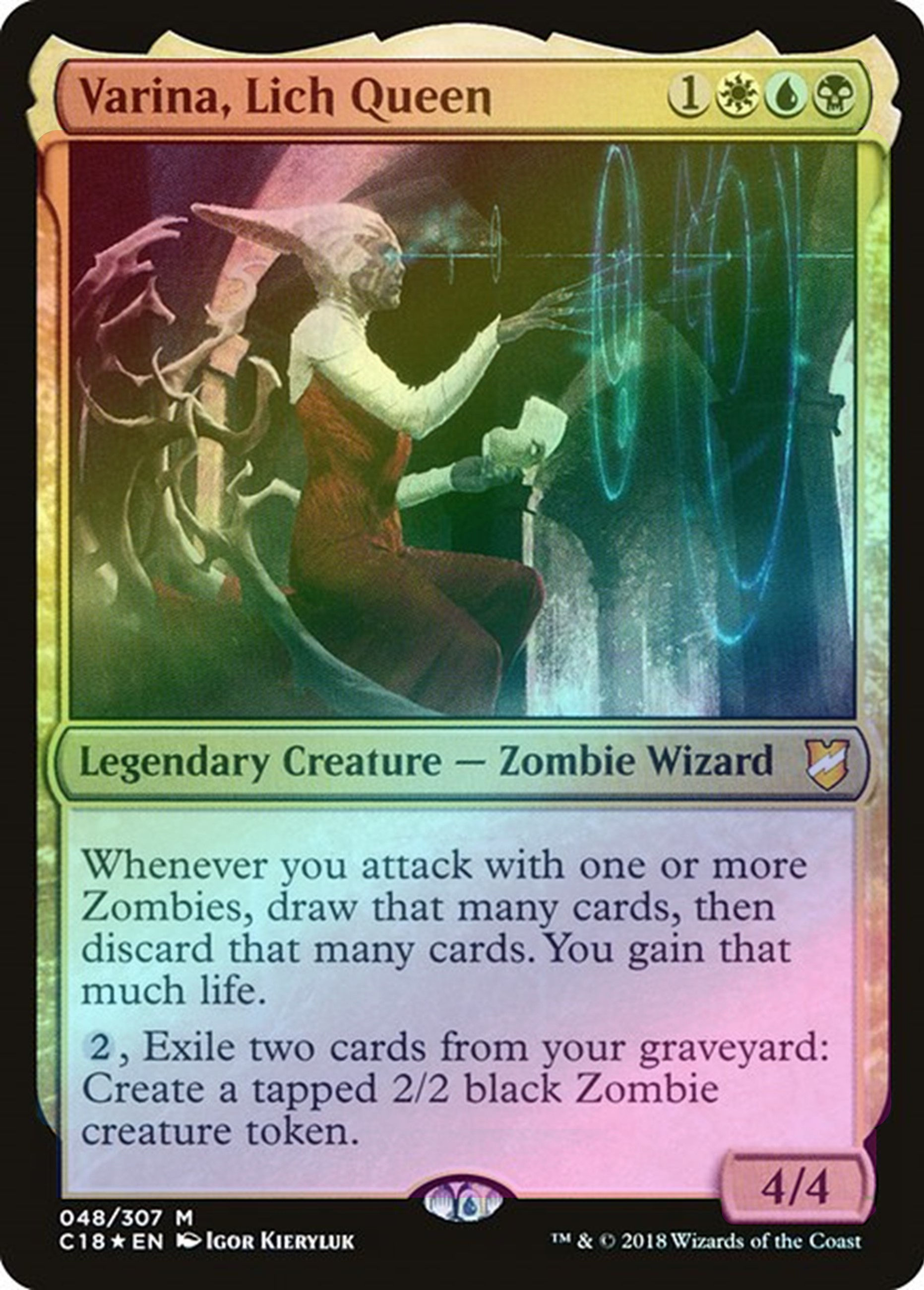 Varina, Lich Queen Foil