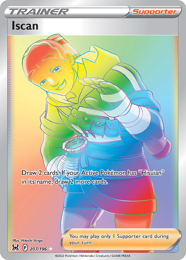 Miniatura: Iscan (Rainbow Rare) (207/196)