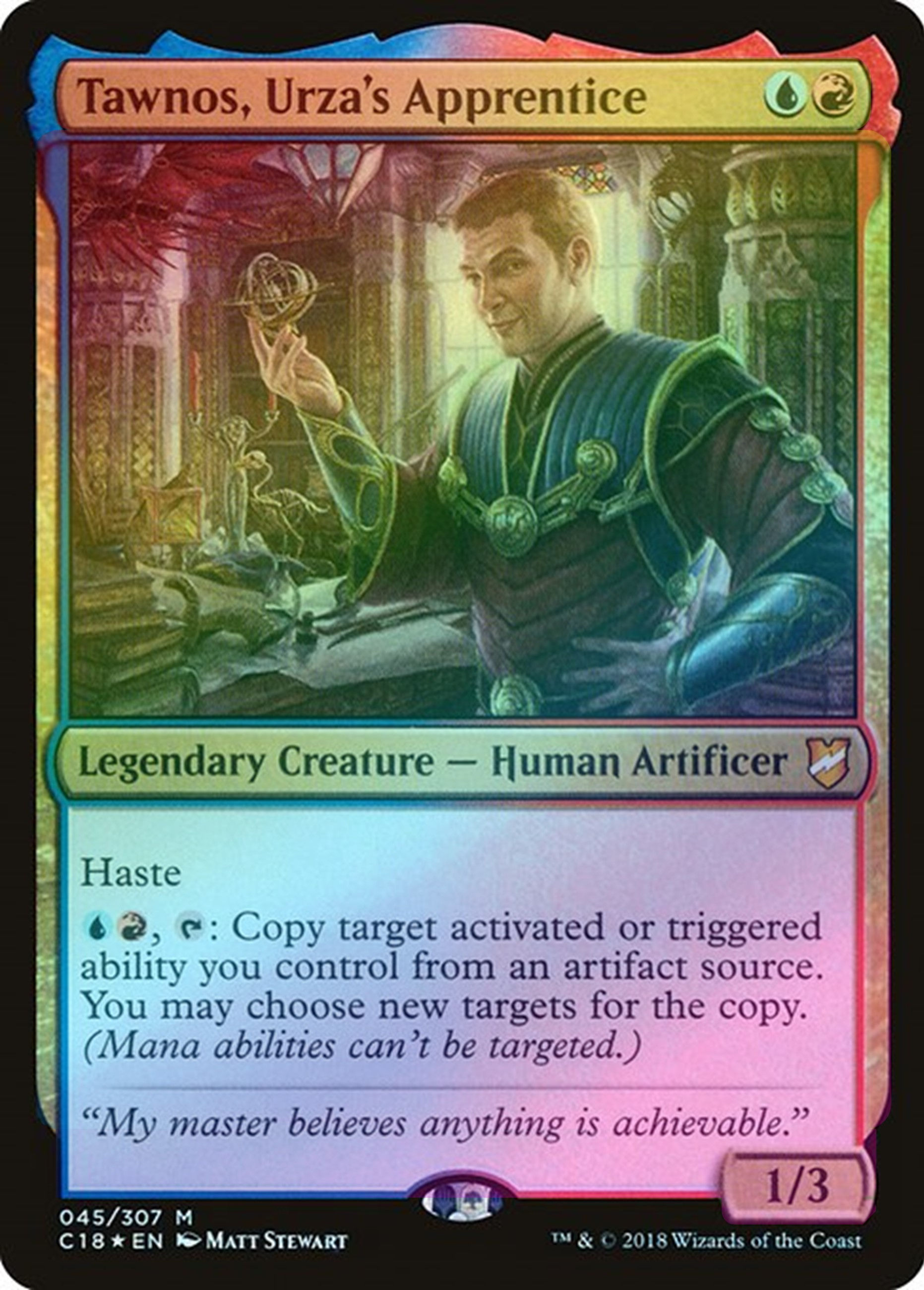 Tawnos, Urza's Apprentice FOIL