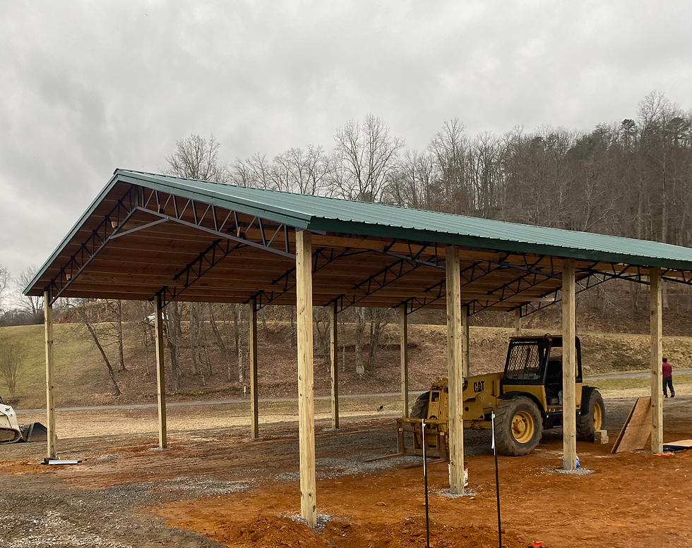 30 x 60 Agricultural Steel Truss Roof Kit