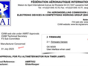 GliderKeeper New Fw 1.26, FAi approved, Release notes