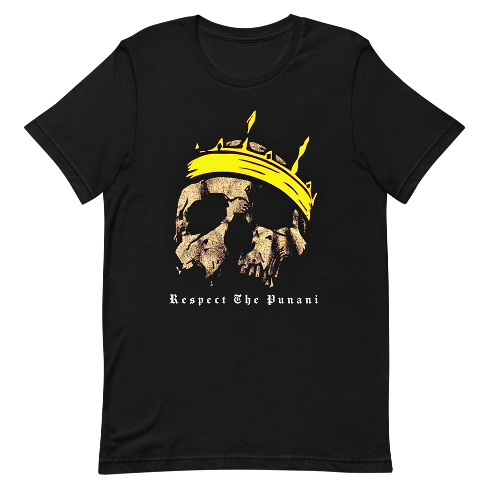 Punani Tsunami Skullfa King Short-Sleeve Unisex T-Shirt
