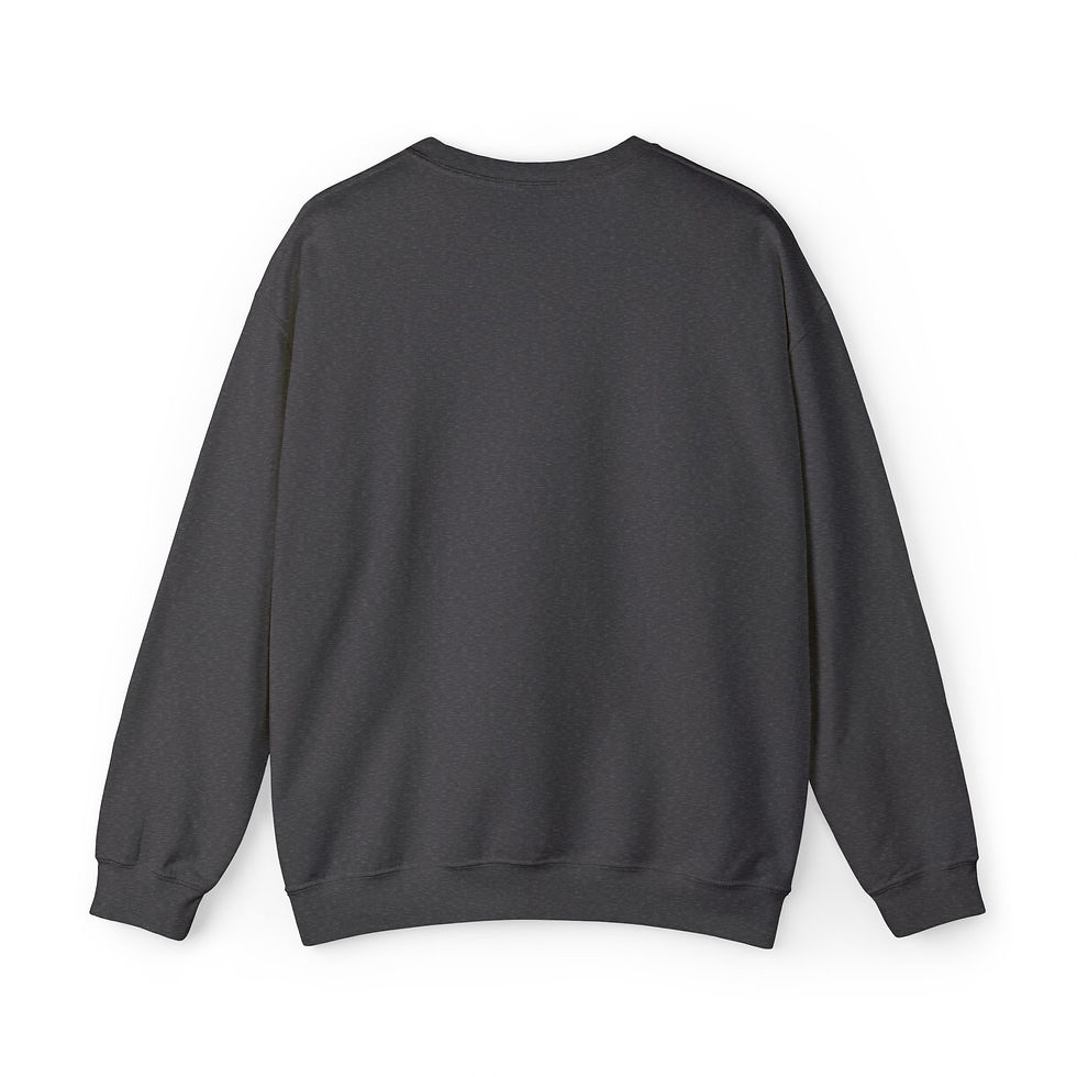 Thumbnail: Mr. October & Pumpkin Chibi Heart Crewneck Sweatshirt