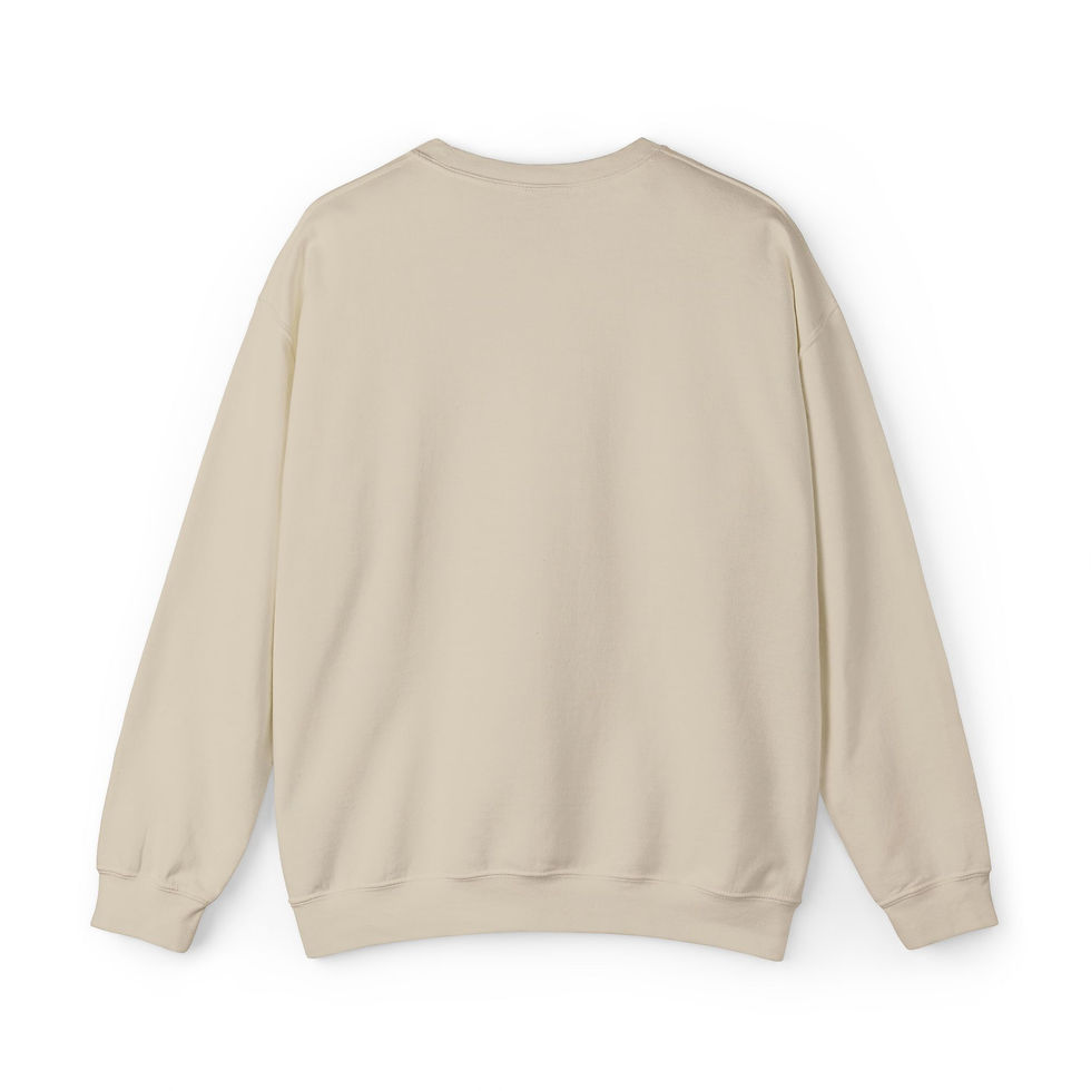 Thumbnail: Mr. October & Pumpkin Chibi Heart Crewneck Sweatshirt